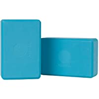 Yamkas Bloque de Yoga |1 o 2 Piezas | Yoga Block Espuma Eva | Bloques para Ejercicio y Pilates | Ladrillo Yoga